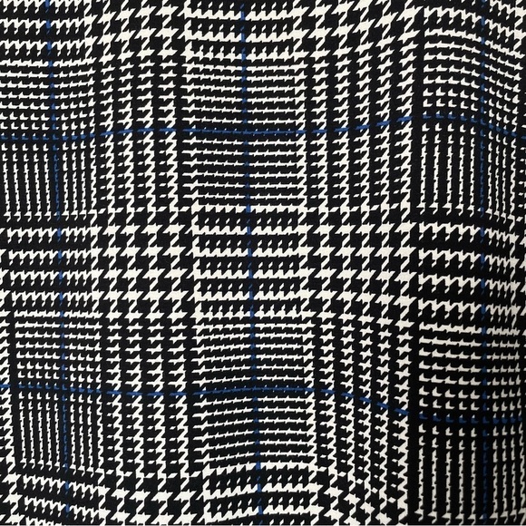Lauren Ralph Lauren Houndstooth Plaid Top - Picture 5 of 8